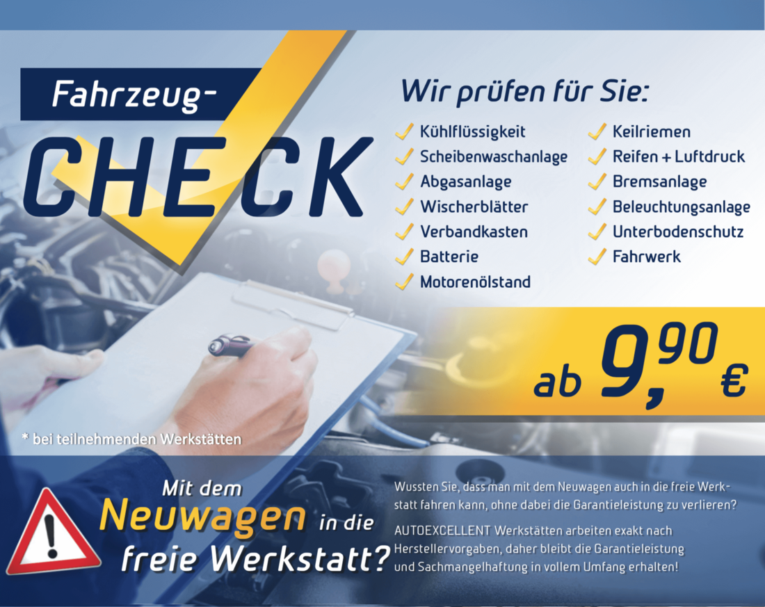 Autoexcellent Werkstatt mit System